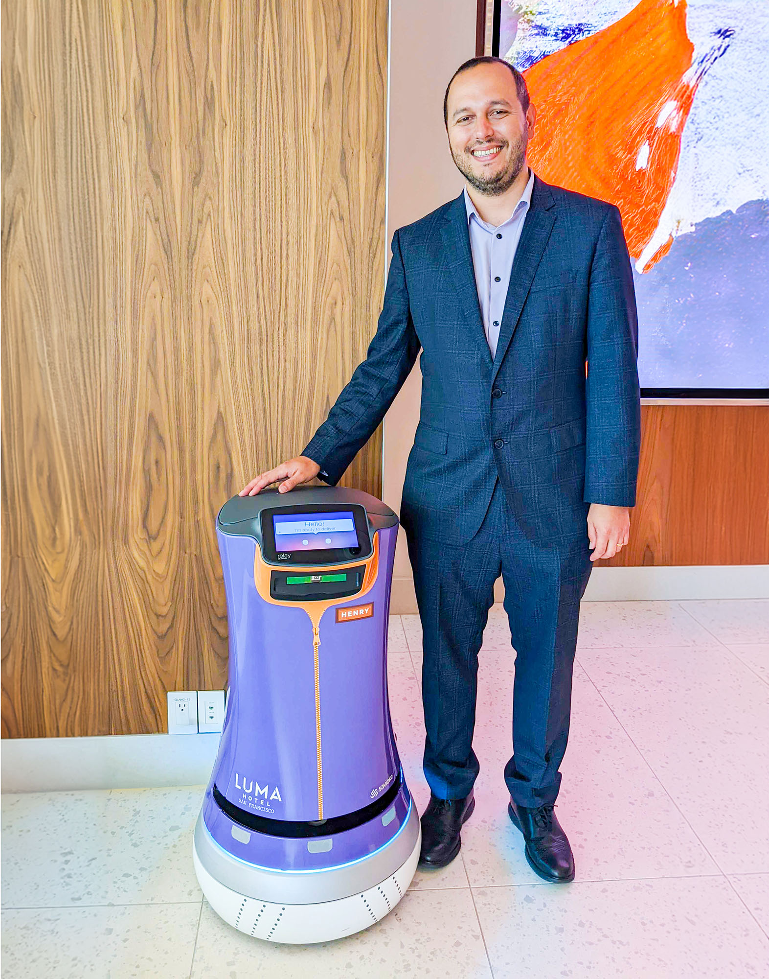 Lume Hotel Delivery Robot